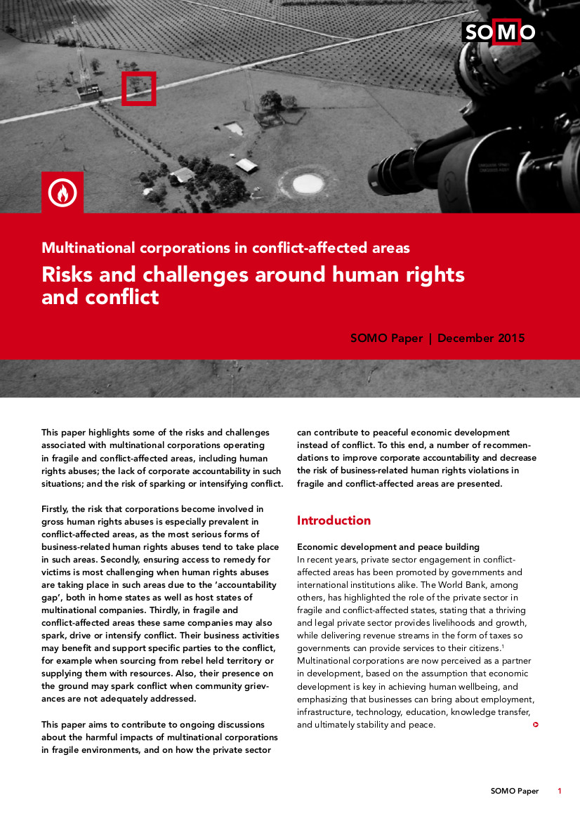 armed conflict human rights challenges